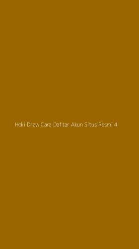 Tampilan Antarmuka Aplikasi Hoki Draw Cara Daftar Akun Situs Resmi - 4