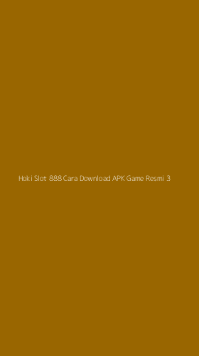 Tampilan Antarmuka Aplikasi Hoki Slot 888 Cara Download Apk Game Resmi - 3