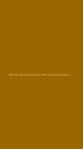 Tampilan Antarmuka Aplikasi Hoki108 Situs Resmi Bonus Referral Seumur Hidup - 3