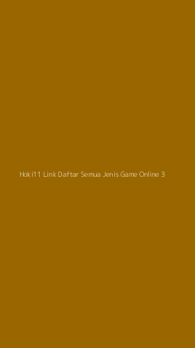 Tampilan Antarmuka Aplikasi Hoki11 Link Daftar Semua Jenis Game Online - 3