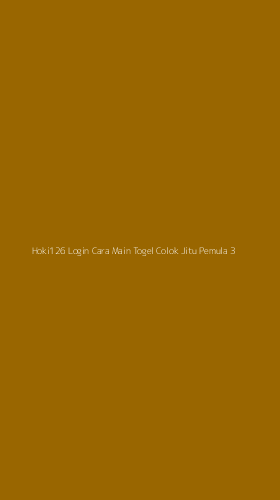 Tampilan Antarmuka Aplikasi Hoki126 Login Cara Main Togel Colok Jitu Pemula - 3