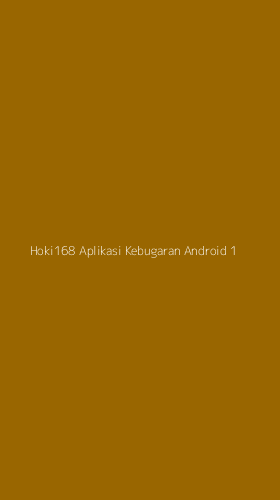 Tampilan Antarmuka Aplikasi Hoki168 Aplikasi Kebugaran Android - 1