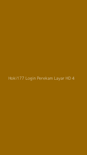Tampilan Antarmuka Aplikasi Hoki177 Login Perekam Layar Hd - 4