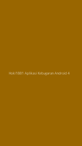 Tampilan Antarmuka Aplikasi Hoki1881 Aplikasi Kebugaran Android - 4