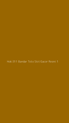 Tampilan Antarmuka Aplikasi Hoki311 Bandar Toto Slot Gacor Resmi - 1