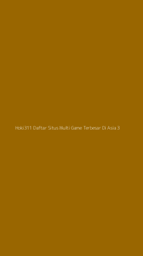 Tampilan Antarmuka Aplikasi Hoki311 Daftar Situs Multi Game Terbesar Di Asia - 3
