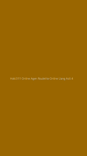 Tampilan Antarmuka Aplikasi Hoki311 Online Agen Roulette Online Uang Asli - 4