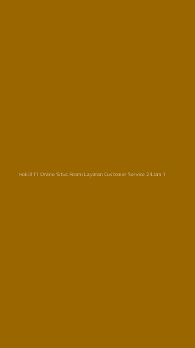 Tampilan Antarmuka Aplikasi Hoki311 Online Situs Resmi Layanan Customer Service 24jam - 1