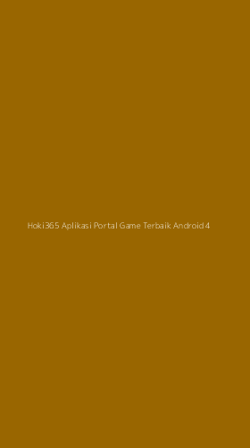 Tampilan Antarmuka Aplikasi Hoki365 Aplikasi Portal Game Terbaik Android - 4