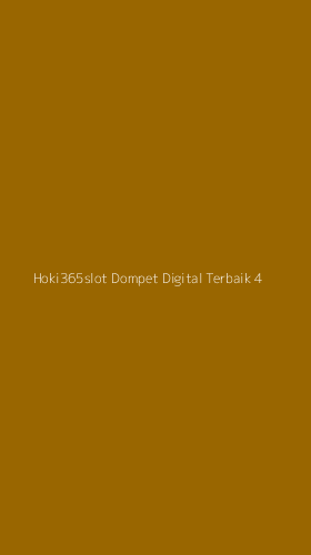 Tampilan Antarmuka Aplikasi Hoki365slot Dompet Digital Terbaik - 4
