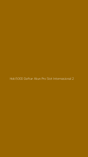 Tampilan Antarmuka Aplikasi Hoki5000 Daftar Akun Pro Slot Internasional - 2