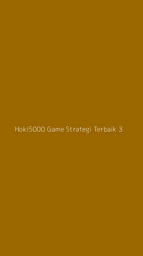 Tampilan Antarmuka Aplikasi Hoki5000 Game Strategi Terbaik - 3