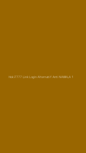 Tampilan Antarmuka Aplikasi Hoki7777 Link Login Alternatif Anti Nawala - 1