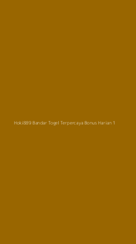 Tampilan Antarmuka Aplikasi Hoki889 Bandar Togel Terpercaya Bonus Harian - 1