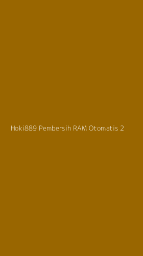 Tampilan Antarmuka Aplikasi Hoki889 Pembersih Ram Otomatis - 2