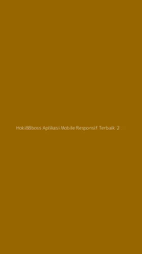 Tampilan Antarmuka Aplikasi Hoki88boss Aplikasi Mobile Responsif Terbaik - 2