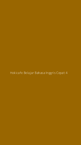 Tampilan Antarmuka Aplikasi Hokicafe Belajar Bahasa Inggris Cepat - 4