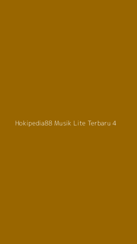 Tampilan Antarmuka Aplikasi Hokipedia88 Musik Lite Terbaru - 4