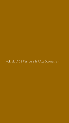 Tampilan Antarmuka Aplikasi Hokislot128 Pembersih Ram Otomatis - 4