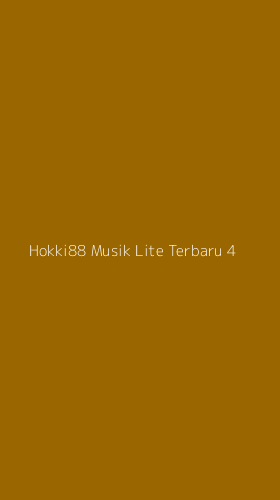 Tampilan Antarmuka Aplikasi Hokki88 Musik Lite Terbaru - 4