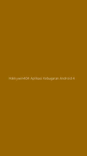 Tampilan Antarmuka Aplikasi Hokkywin404 Aplikasi Kebugaran Android - 4