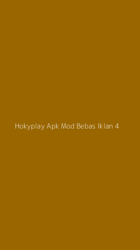 Tampilan Antarmuka Aplikasi Hokyplay Apk Mod Bebas Iklan - 4