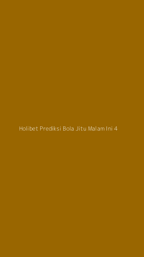 Tampilan Antarmuka Aplikasi Holibet Prediksi Bola Jitu Malam Ini - 4