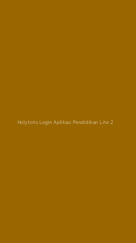 Tampilan Antarmuka Aplikasi Holytoto Login Aplikasi Pendidikan Lite - 2