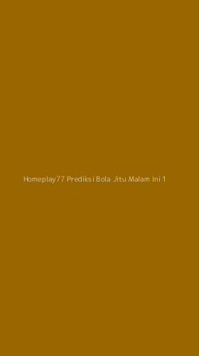 Tampilan Antarmuka Aplikasi Homeplay77 Prediksi Bola Jitu Malam Ini - 1