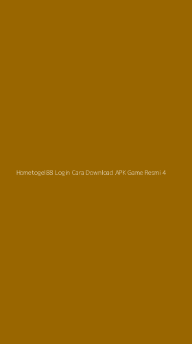 Tampilan Antarmuka Aplikasi Hometogel88 Login Cara Download Apk Game Resmi - 4