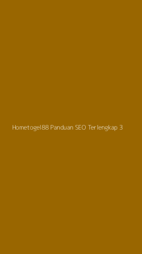 Tampilan Antarmuka Aplikasi Hometogel88 Panduan Seo Terlengkap - 3