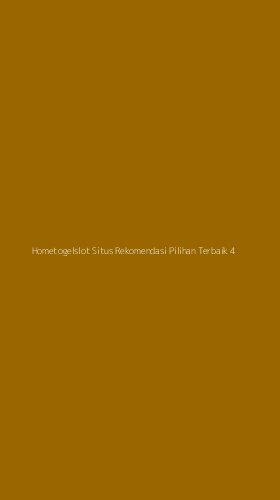 Tampilan Antarmuka Aplikasi Hometogelslot Situs Rekomendasi Pilihan Terbaik - 4