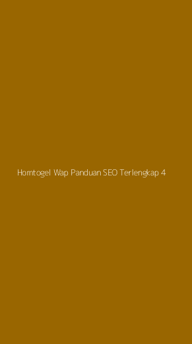 Tampilan Antarmuka Aplikasi Homtogel Wap Panduan Seo Terlengkap - 4