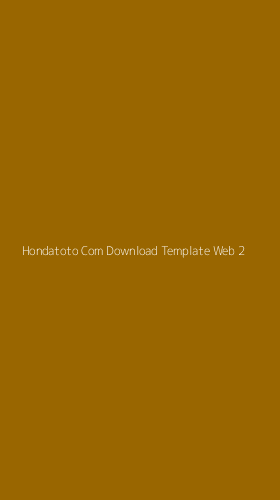 Tampilan Antarmuka Aplikasi Hondatoto Com Download Template Web - 2