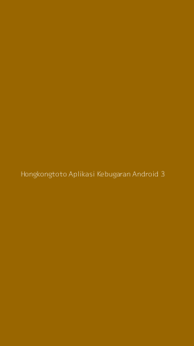 Tampilan Antarmuka Aplikasi Hongkongtoto Aplikasi Kebugaran Android - 3