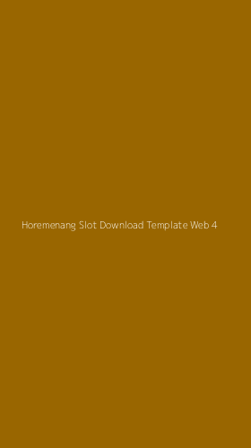 Tampilan Antarmuka Aplikasi Horemenang Slot Download Template Web - 4