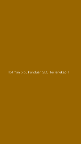 Tampilan Antarmuka Aplikasi Hotman Slot Panduan Seo Terlengkap - 1