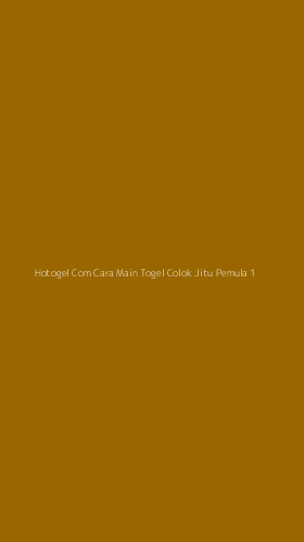 Tampilan Antarmuka Aplikasi Hotogel Com Cara Main Togel Colok Jitu Pemula - 1