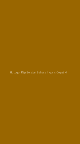 Tampilan Antarmuka Aplikasi Hotogel Rtp Belajar Bahasa Inggris Cepat - 4