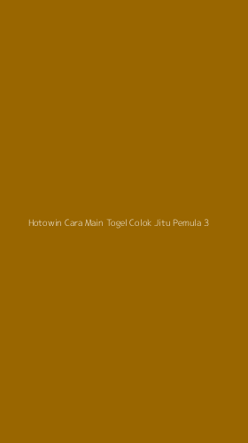 Tampilan Antarmuka Aplikasi Hotowin Cara Main Togel Colok Jitu Pemula - 3
