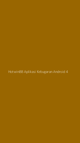 Tampilan Antarmuka Aplikasi Hotwin88 Aplikasi Kebugaran Android - 4