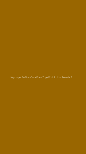 Tampilan Antarmuka Aplikasi Hugotogel Daftar Cara Main Togel Colok Jitu Pemula - 2