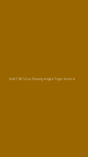 Tampilan Antarmuka Aplikasi Hulk138 Situs Pasang Angka Togel Aman - 4