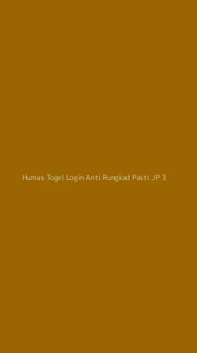 Tampilan Antarmuka Aplikasi Humas Togel Login Anti Rungkad Pasti Jp - 3