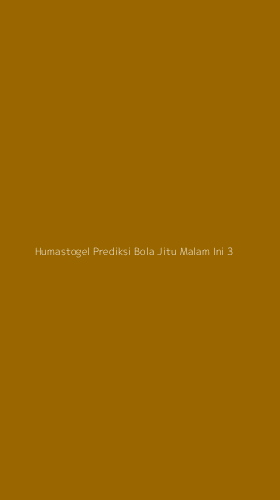 Tampilan Antarmuka Aplikasi Humastogel Prediksi Bola Jitu Malam Ini - 3
