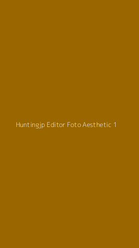 Tampilan Antarmuka Aplikasi Huntingjp Editor Foto Aesthetic - 1
