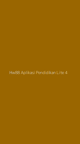 Tampilan Antarmuka Aplikasi Hw88 Aplikasi Pendidikan Lite - 4
