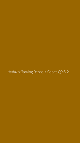 Tampilan Antarmuka Aplikasi Hydako Gaming Deposit Cepat Qris - 2