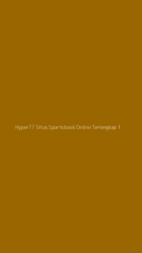 Tampilan Antarmuka Aplikasi Hyper77 Situs Sportsbook Online Terlengkap - 1