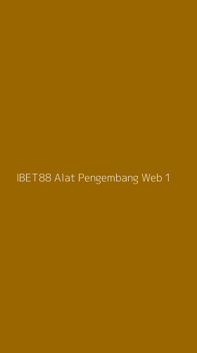 Tampilan Antarmuka Aplikasi Ibet88 Alat Pengembang Web - 1